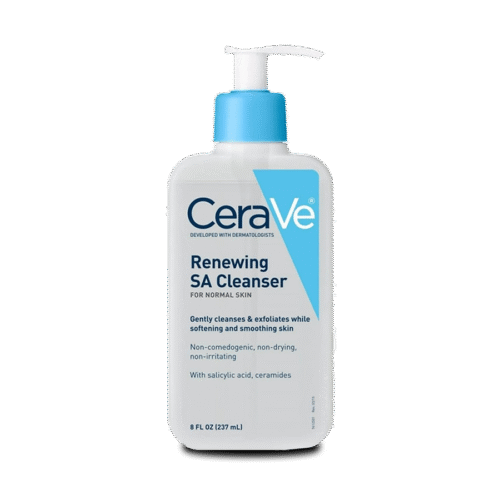 CeraVe Renewing SA Cleanser - Nettoyant Rénovateur SA pour Peaux Normales (237 ml)