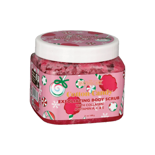 The Spathecary Exfoliating Body Scrub – Cotton Candy 600 g (21 oz)