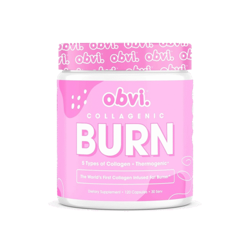 Obvi Collagenic BURN : Le 1er Brûleur de Graisse au Collagène | 5 Types de Collagène + Thermogénique