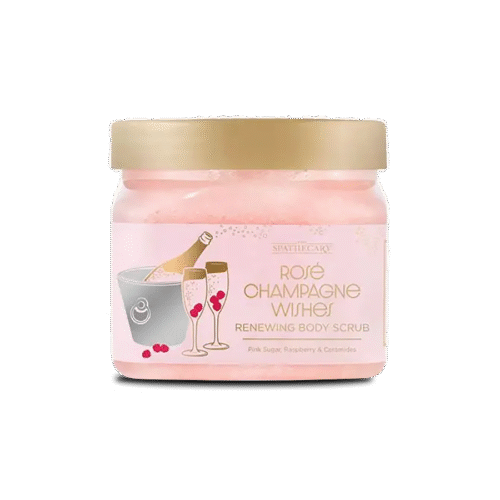 The Spathecary - Renewing Body Scrub Rose Champagne Wishes - 600g (Approx. 20 oz)