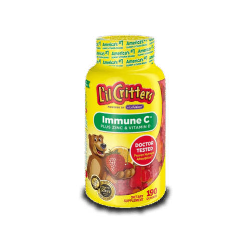 L'il Critters Immune C Plus Zinc & Vitamine D (190 Gummies)